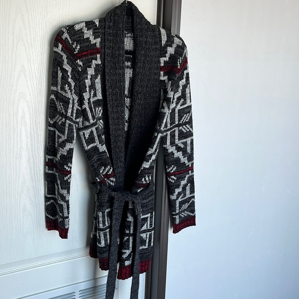 Heavy knit sweater